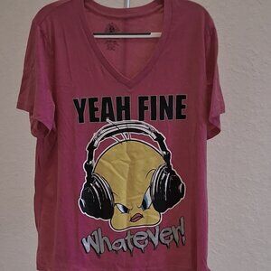 Vintage Looney Tunes Tweety Bird "Whatever" T-shirt